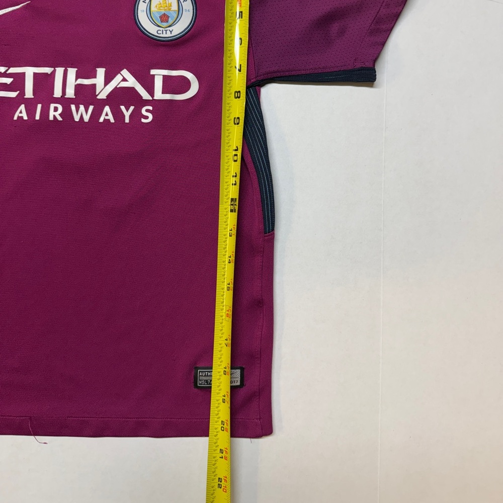 Nike Kids Manchester City Kevin De Bruyne Medium Premier League Soccer Jersey - Picture 3 of 7
